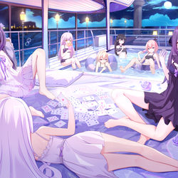 This is a pixiv picture whose title is 游轮夏令营.
