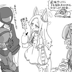 This is a pixiv picture whose title is 最近描いた絵とか.