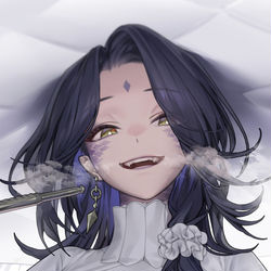 This is a pixiv picture whose title is Azure Serpent.