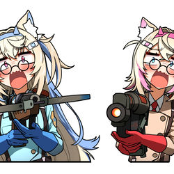 This is a pixiv picture whose title is FUWAMOCO!!!!!!.