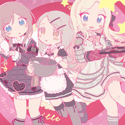 This is a pixiv picture whose title is ハッピーミルフィーユ.