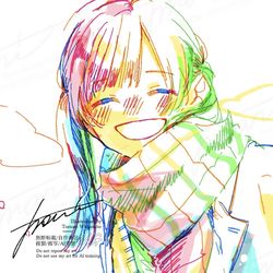 This is a pixiv picture whose title is ❄️.