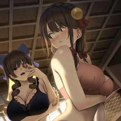 This is a pixiv picture whose title is 『なんだかんだ負けず嫌いなゆんゆん』.