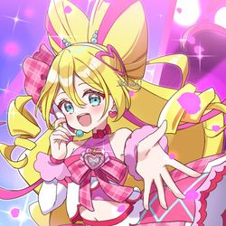 This is a pixiv picture whose title is キュアアイドル！.