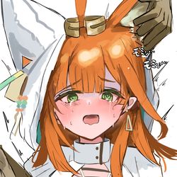 This is a pixiv picture whose title is パピルスちゃんモミモミ‥‥.