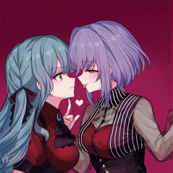 This is a pixiv picture whose title is 「なんで私に『愛』って意味の名前を付けたの〜？」.