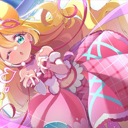 This is a pixiv picture whose title is キュアアイドル！.