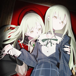 This is a pixiv picture whose title is mortis or muzumi.