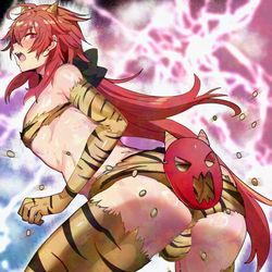 This is a pixiv picture whose title is ラーマ鬼.