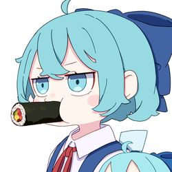 This is a pixiv picture whose title is 恵方巻き.