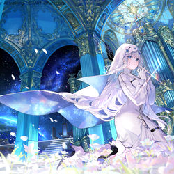 This is a pixiv picture whose title is 奏鳴の宙.
