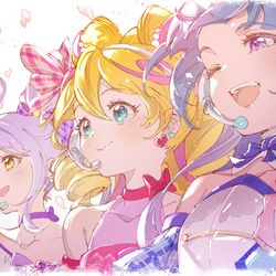 This is a pixiv picture whose title is アイドルプリキュア.