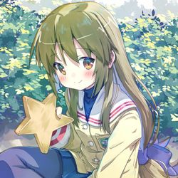This is a pixiv picture whose title is 伊吹風子.