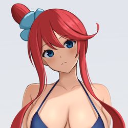 This is a pixiv picture whose title is ポケモン フウロ.