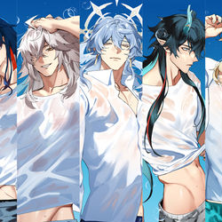 This is a pixiv picture whose title is Misted Breeze HSR.