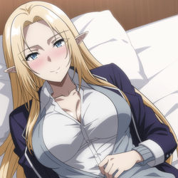 This is a pixiv picture whose title is 制服アルファ.