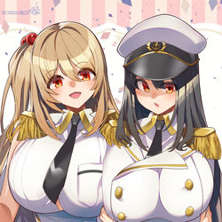 This is a pixiv picture whose title is マーメイデンの姉妹.
