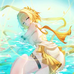 This is a pixiv picture whose title is 阿格莱雅.