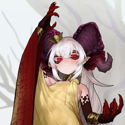 This is a pixiv picture whose title is 魔王.