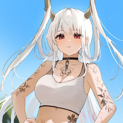 This is a pixiv picture whose title is 四万十（skeb）.
