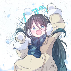 This is a pixiv picture whose title is 天童アリス（雪合戦Ver.）.