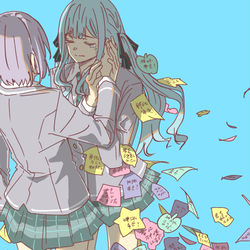 This is a pixiv picture whose title is Please (don't) stop.