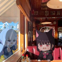 This is a pixiv picture whose title is 찾았다.
