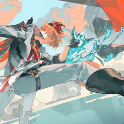 This is a pixiv picture whose title is 稿.