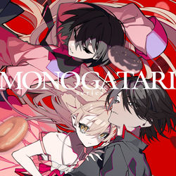 This is a pixiv picture whose title is 物語シリーズ.
