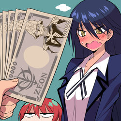 This is a pixiv picture whose title is イヤなデザインのジオン紙幣.