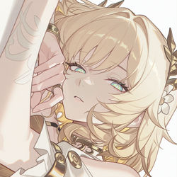 This is a pixiv picture whose title is Aglaea.