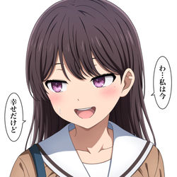 This is a pixiv picture whose title is 幸せりっきー.