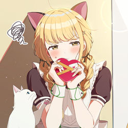 This is a pixiv picture whose title is 1．藤田ことね.