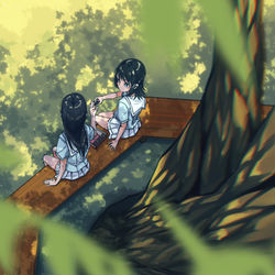 This is a pixiv picture whose title is 無題.