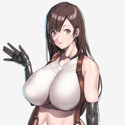 This is a pixiv picture whose title is ティファ.