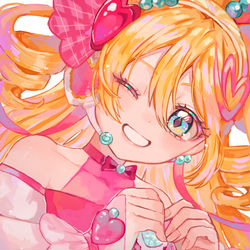 This is a pixiv picture whose title is キュアアイドル💕.