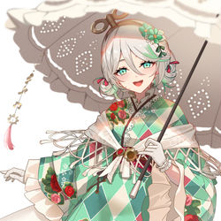 This is a pixiv picture whose title is Cecilia Immergreen.