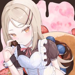 This is a pixiv picture whose title is 篠澤広.
