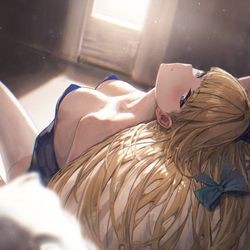 This is a pixiv picture whose title is トキ.