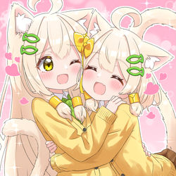 This is a pixiv picture whose title is うちの双子💕.