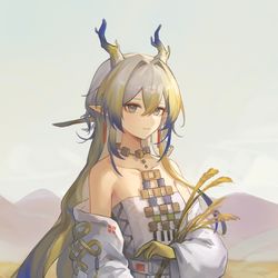 This is a pixiv picture whose title is 又在摸黍黍.
