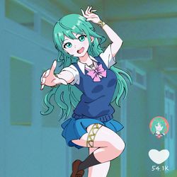 This is a pixiv picture whose title is うるわしのアバロン学園 8.