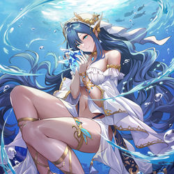 This is a pixiv picture whose title is 【仕事絵】 Sabrinaサブリナ.