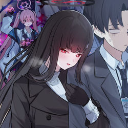 This is a pixiv picture whose title is 私と結婚した方が合理的じゃない？♡.
