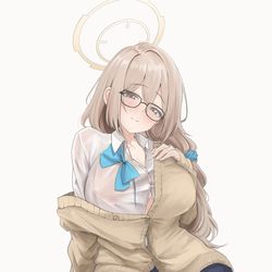 This is a pixiv picture whose title is 制服アカネ.