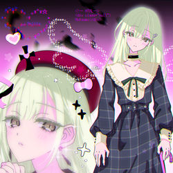 This is a pixiv picture whose title is ♰𝑊ℎ𝑒𝑟𝑒 𝑖𝑠 𝑀𝑢𝑡𝑠𝑢𝑚𝑖?♰.
