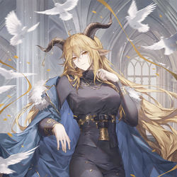 This is a pixiv picture whose title is 🤍.
