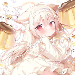 This is a pixiv picture whose title is ばにらちゃん🍮.