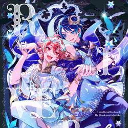 This is a pixiv picture whose title is 【2/9】エスデュ新刊サンプル.