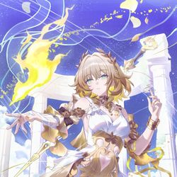 This is a pixiv picture whose title is 崩壊:スターレイル ｜阿格莱雅.